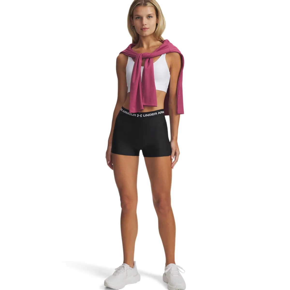 Women UNDER ARMOUR Shorts|Shorts^HeatGear Shorty - Women's Training Shorts