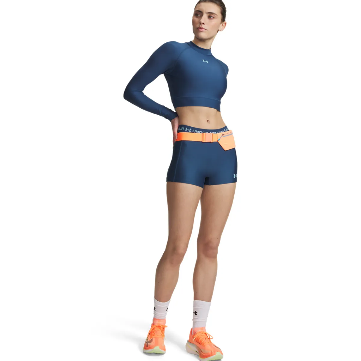 Women UNDER ARMOUR Shorts|Shorts^HeatGear Shorty - Women's Training Shorts