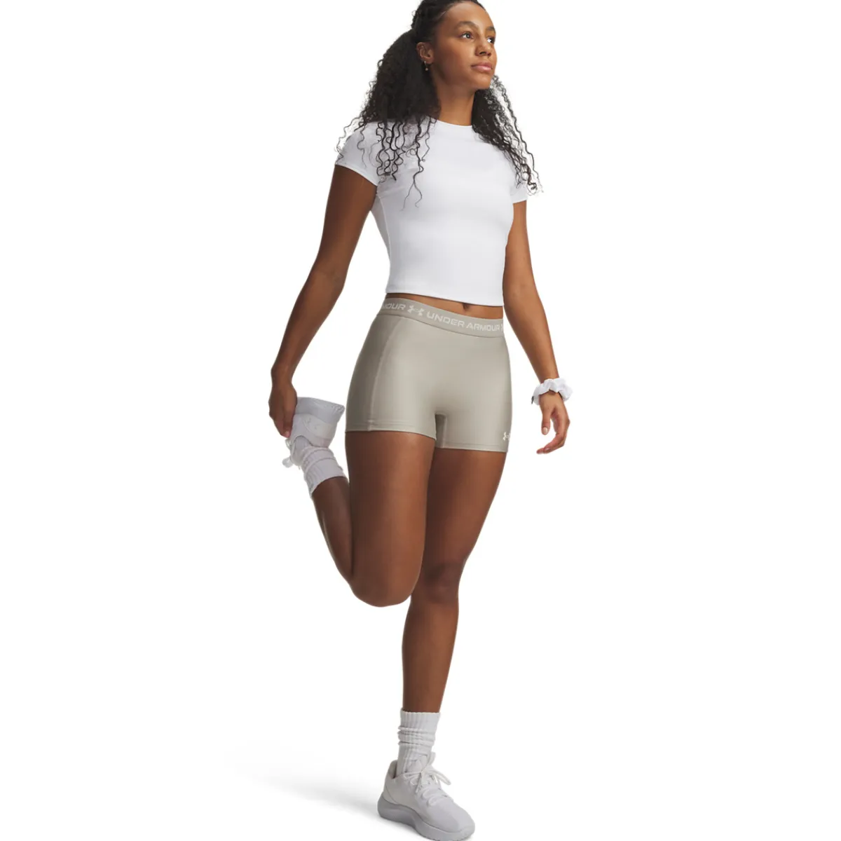 Women UNDER ARMOUR Shorts|Shorts^HeatGear Shorty - Women's Training Shorts