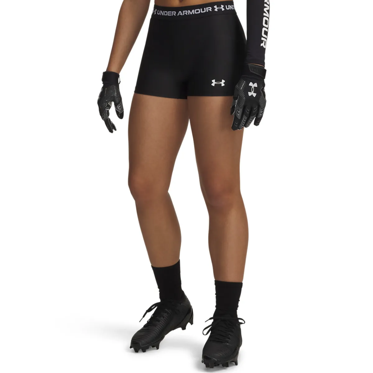 Women UNDER ARMOUR Shorts|Shorts^HeatGear Shorty - Women's Training Shorts