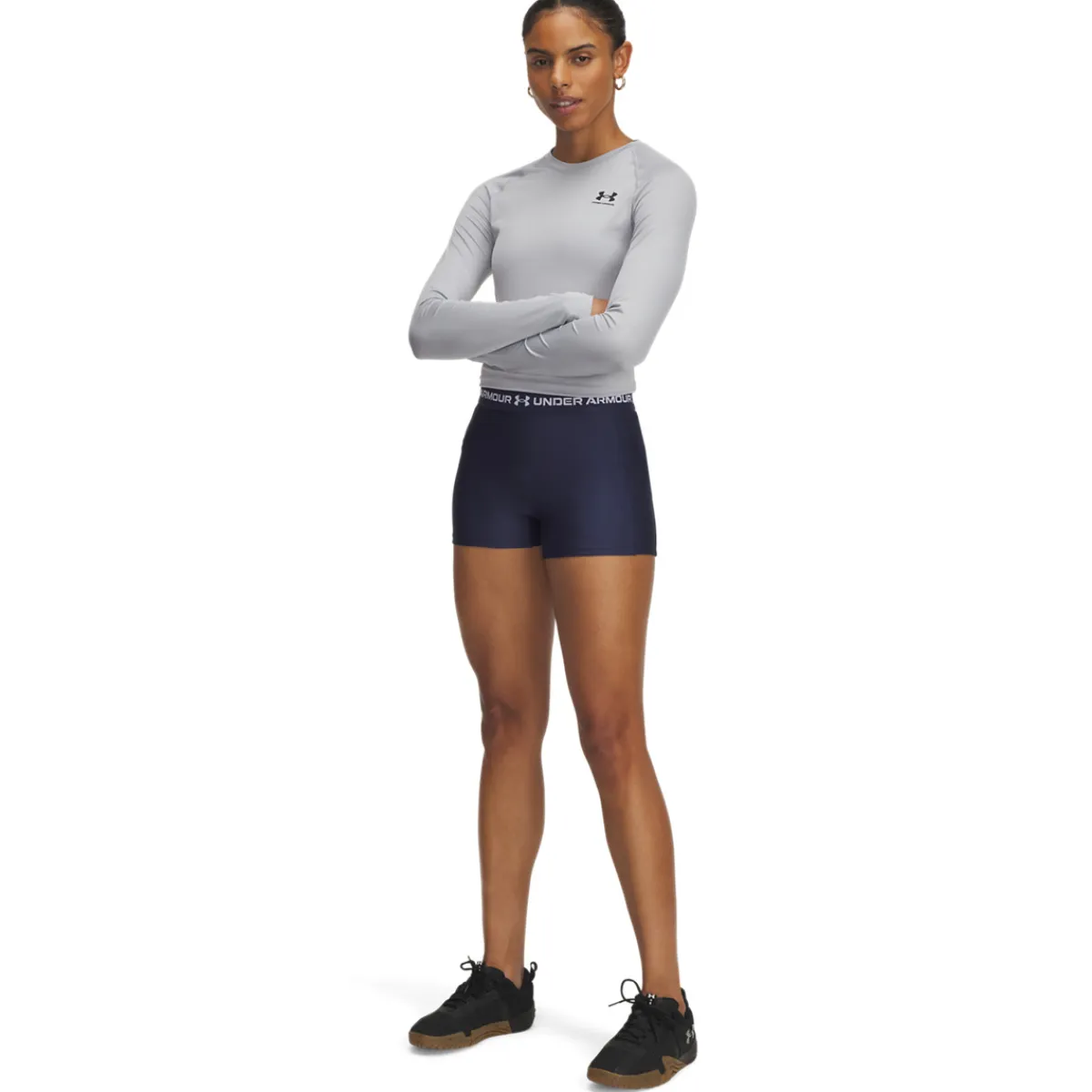 Women UNDER ARMOUR Shorts|Shorts^HeatGear Shorty - Women's Training Shorts