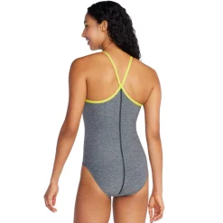 Women SPEEDO Training Swimsuits|Training Swimsuits^Heather Closed Back - Women's One-Piece Aquafitness Swimsuit