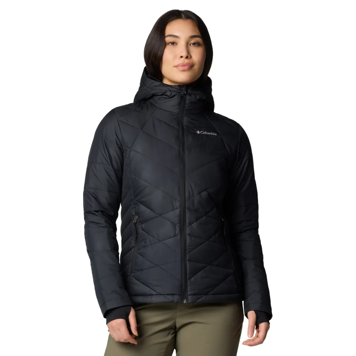 Women COLUMBIA Clothing|Mid-Season And Aerobic Jackets^Heavenly - Women's Hooded Insulated Jacket