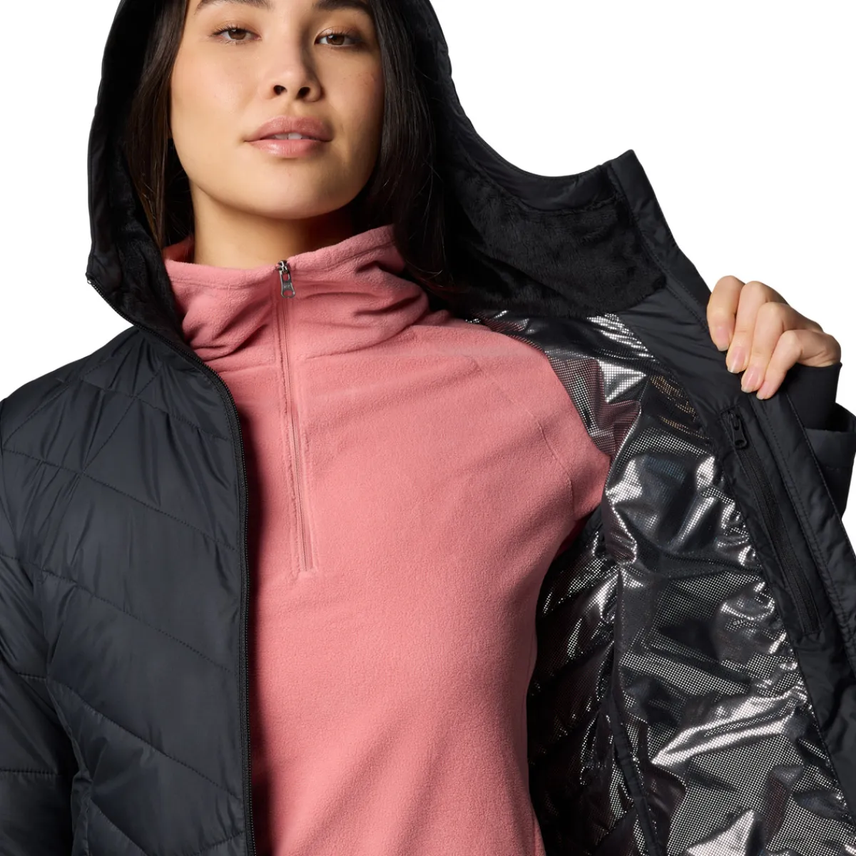 Women COLUMBIA Clothing|Mid-Season And Aerobic Jackets^Heavenly - Women's Hooded Insulated Jacket