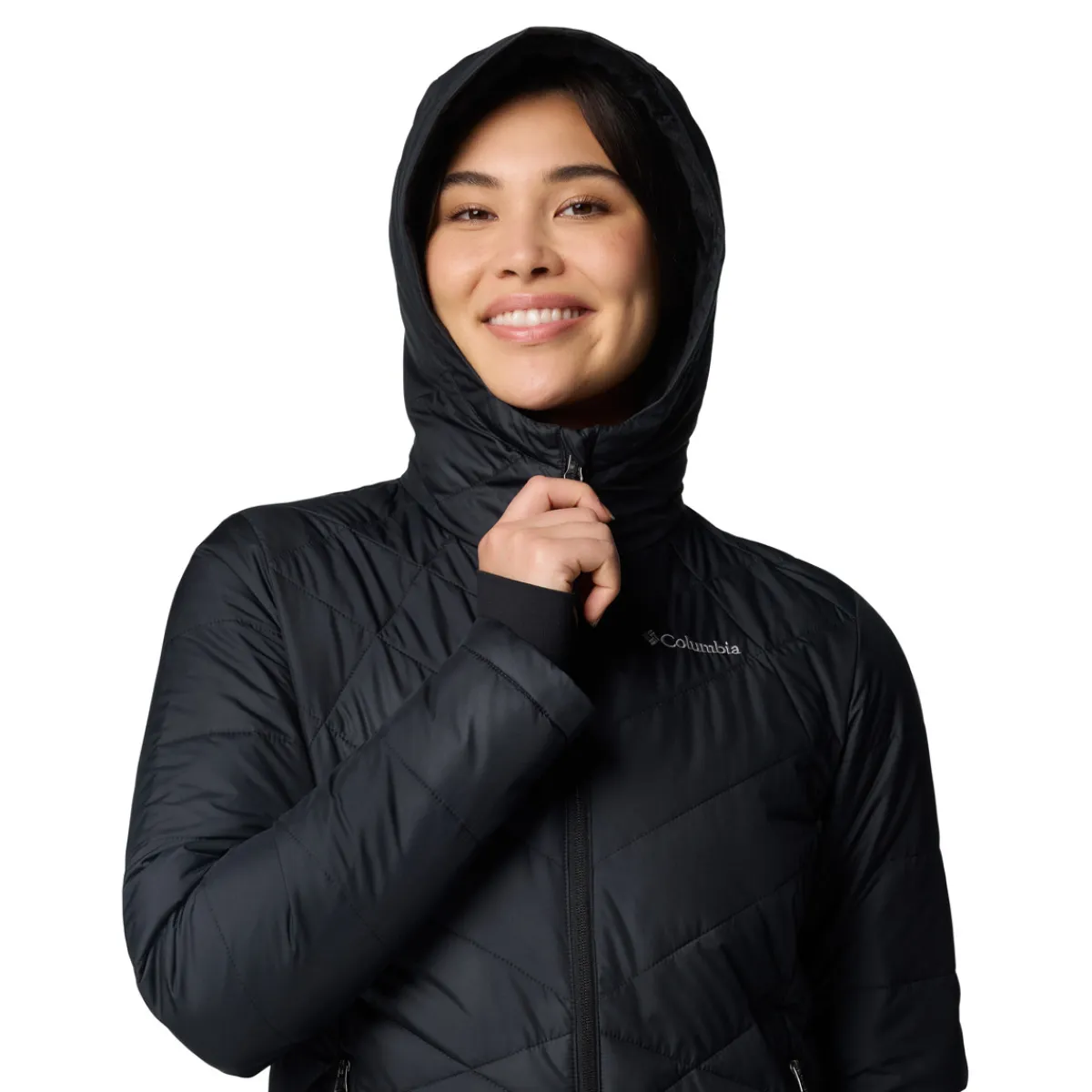 Women COLUMBIA Clothing|Mid-Season And Aerobic Jackets^Heavenly - Women's Hooded Insulated Jacket