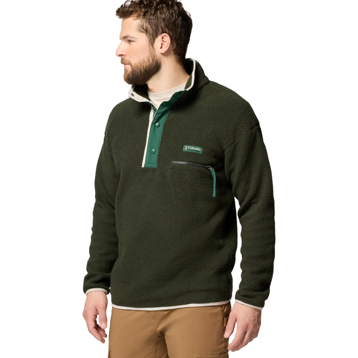 COLUMBIA Clothing|Mid-Season And Aerobic Jackets^Helvetia II - Men's Half-Snap Sweater