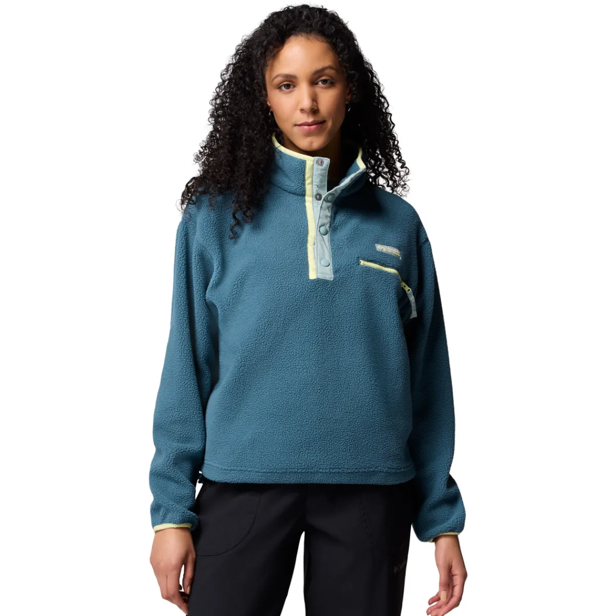 COLUMBIA Helvetia II Cropped - Women's Half-Snap Sweater