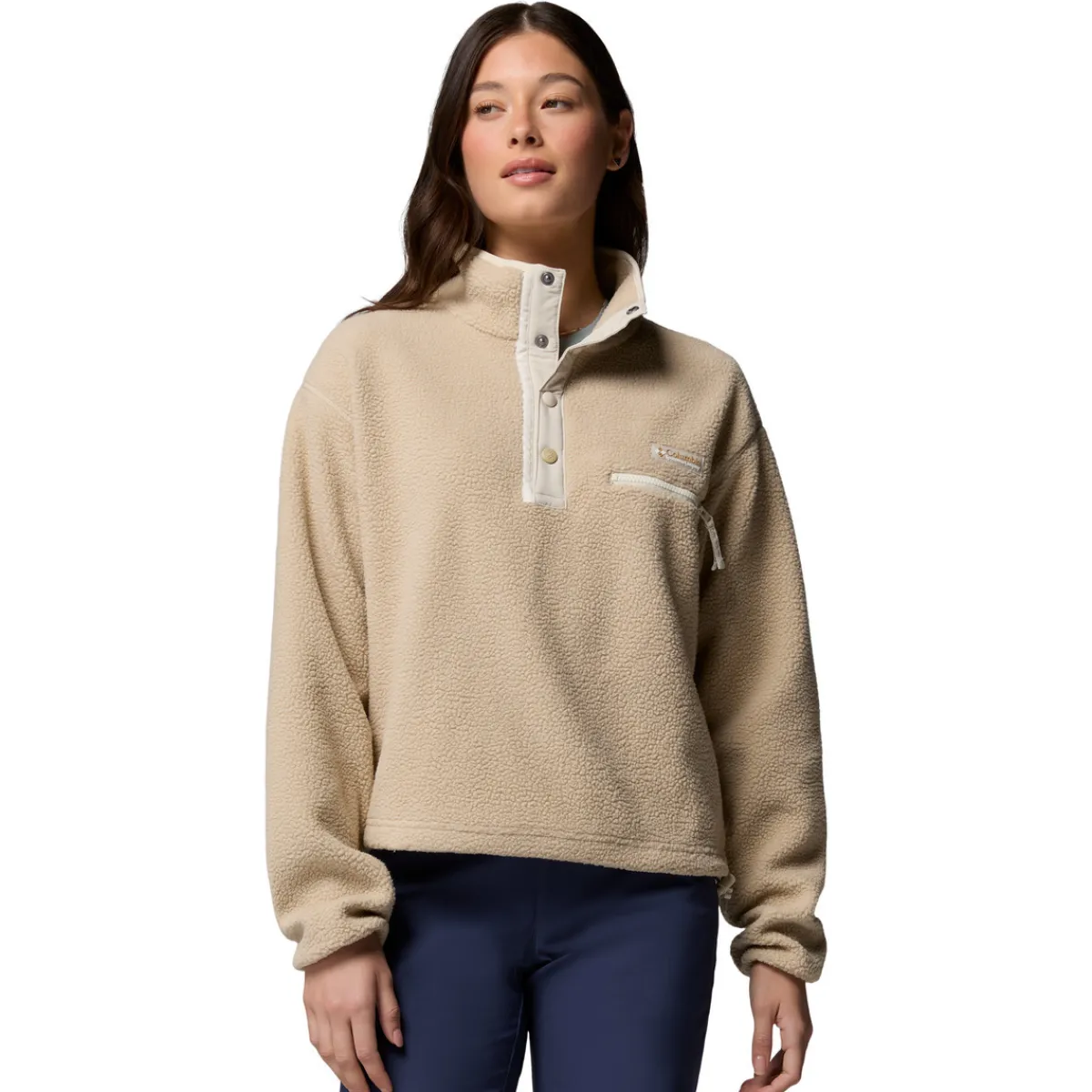 COLUMBIA Helvetia II Cropped - Women's Half-Snap Sweater