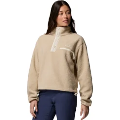 COLUMBIA Helvetia II Cropped - Women's Half-Snap Sweater