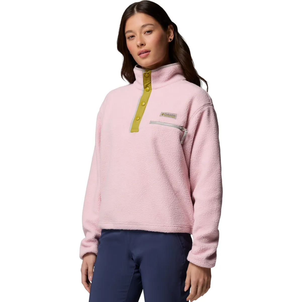 COLUMBIA Helvetia II Cropped - Women's Half-Snap Sweater