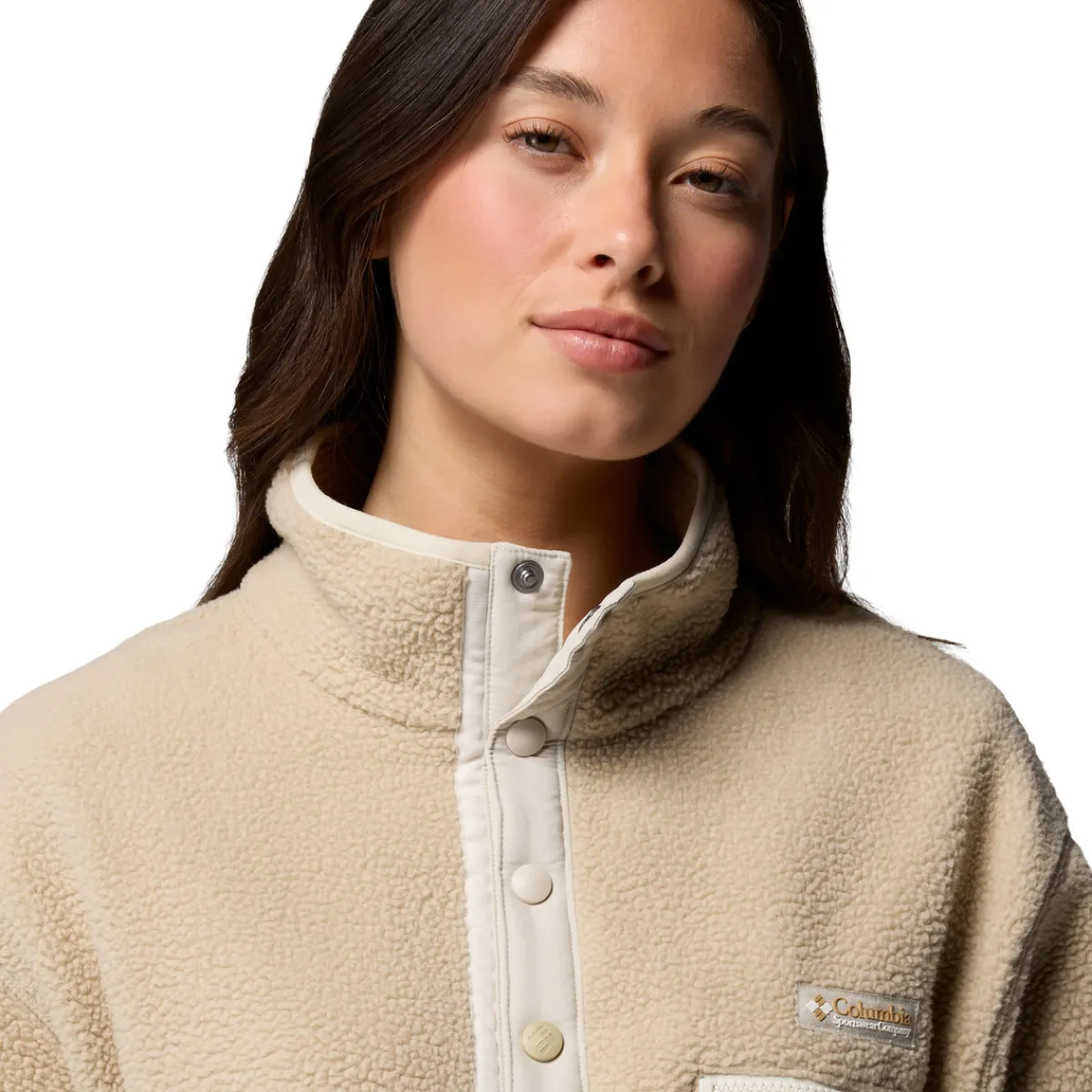COLUMBIA Helvetia II Cropped - Women's Half-Snap Sweater