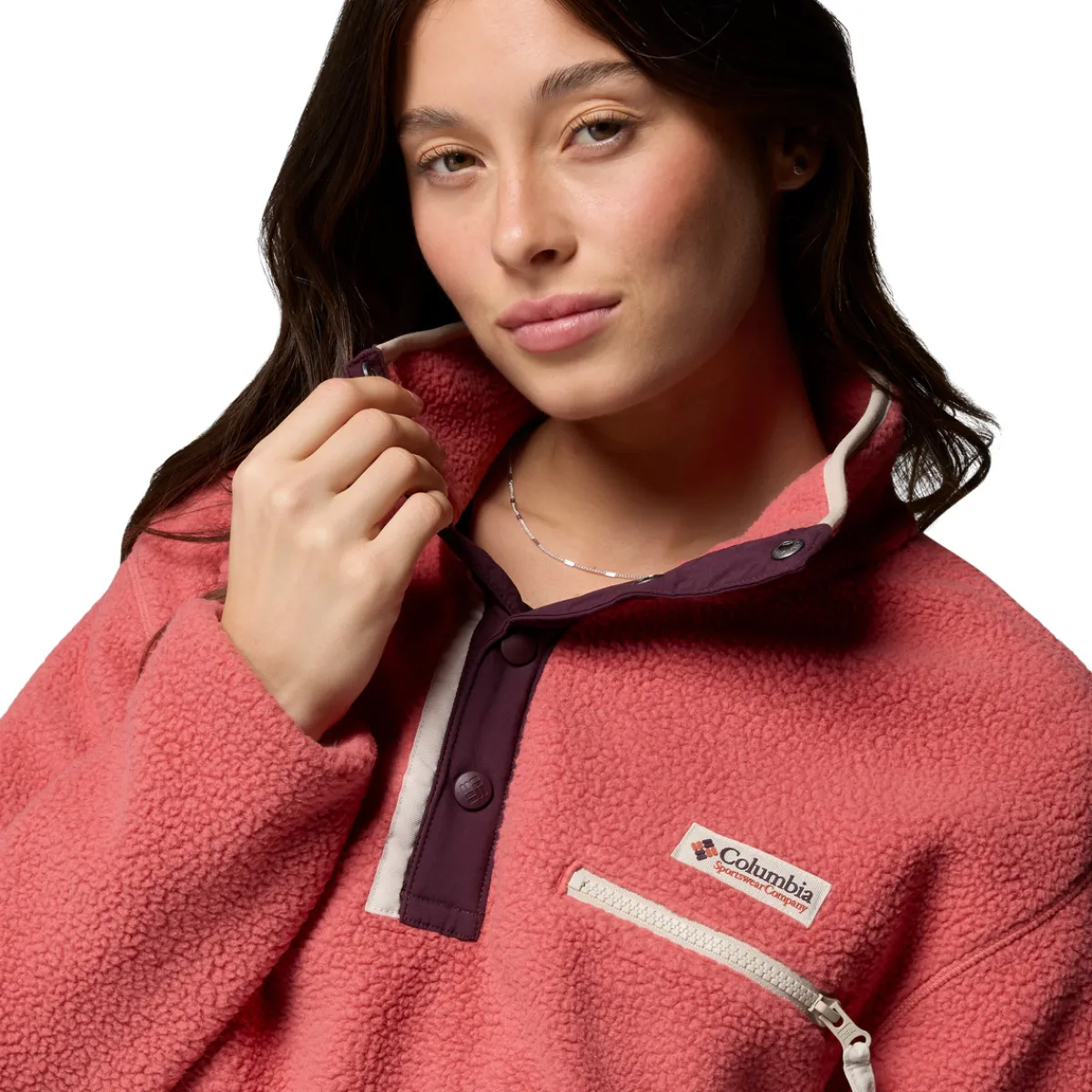 COLUMBIA Helvetia II Cropped - Women's Half-Snap Sweater