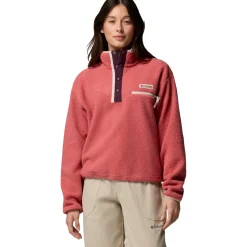 COLUMBIA Helvetia II Cropped - Women's Half-Snap Sweater