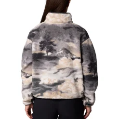 Women COLUMBIA Mid-Season And Aerobic Jackets^Helvetia II Cropped - Women's Half-Snap Sweater