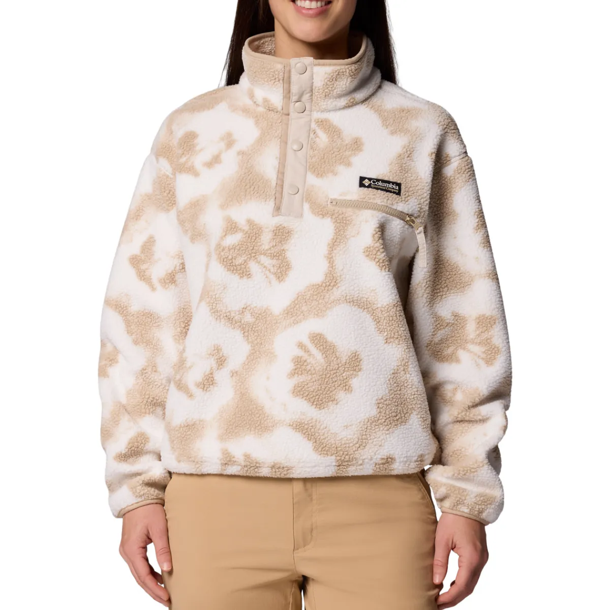Hot COLUMBIA Helvetia II Cropped - Women's Half-Snap Sweater