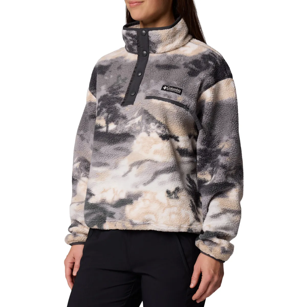 Hot COLUMBIA Helvetia II Cropped - Women's Half-Snap Sweater