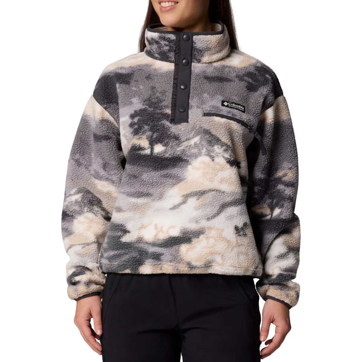 Hot COLUMBIA Helvetia II Cropped - Women's Half-Snap Sweater