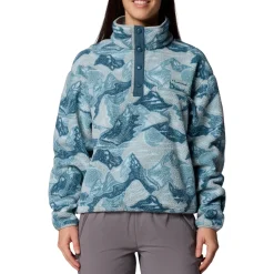 Hot COLUMBIA Helvetia II Cropped - Women's Half-Snap Sweater
