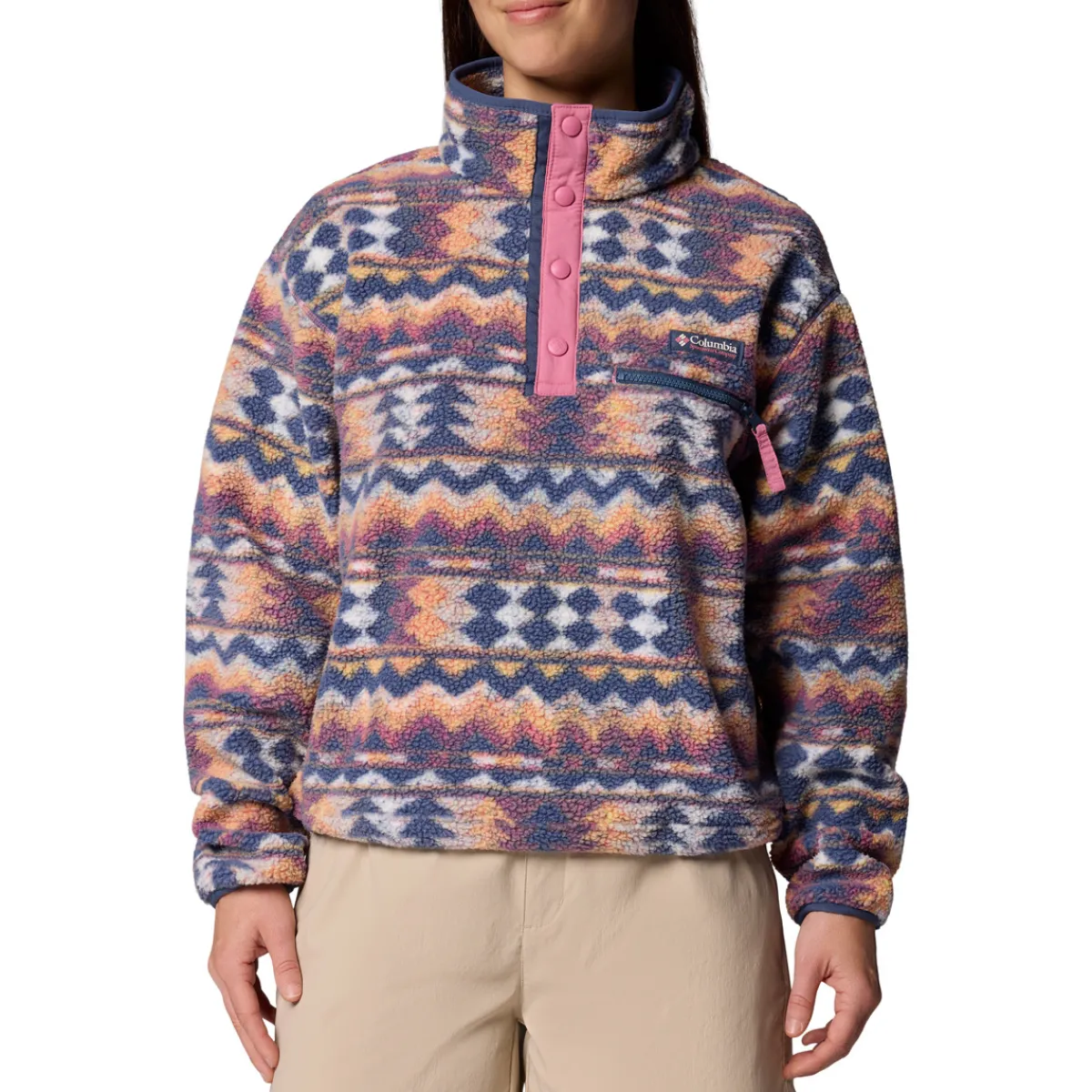 Hot COLUMBIA Helvetia II Cropped - Women's Half-Snap Sweater
