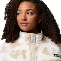 Women COLUMBIA Winter Jackets|Mid-Season And Aerobic Jackets^Helvetia II (Taille Plus) - Women's Half-Snap Sweater