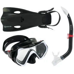 AQUA LUNG Snorkeling Masks And Snorkels^Hero Trio Small/Medium - Junior Mask, Snorkel and Fins Set