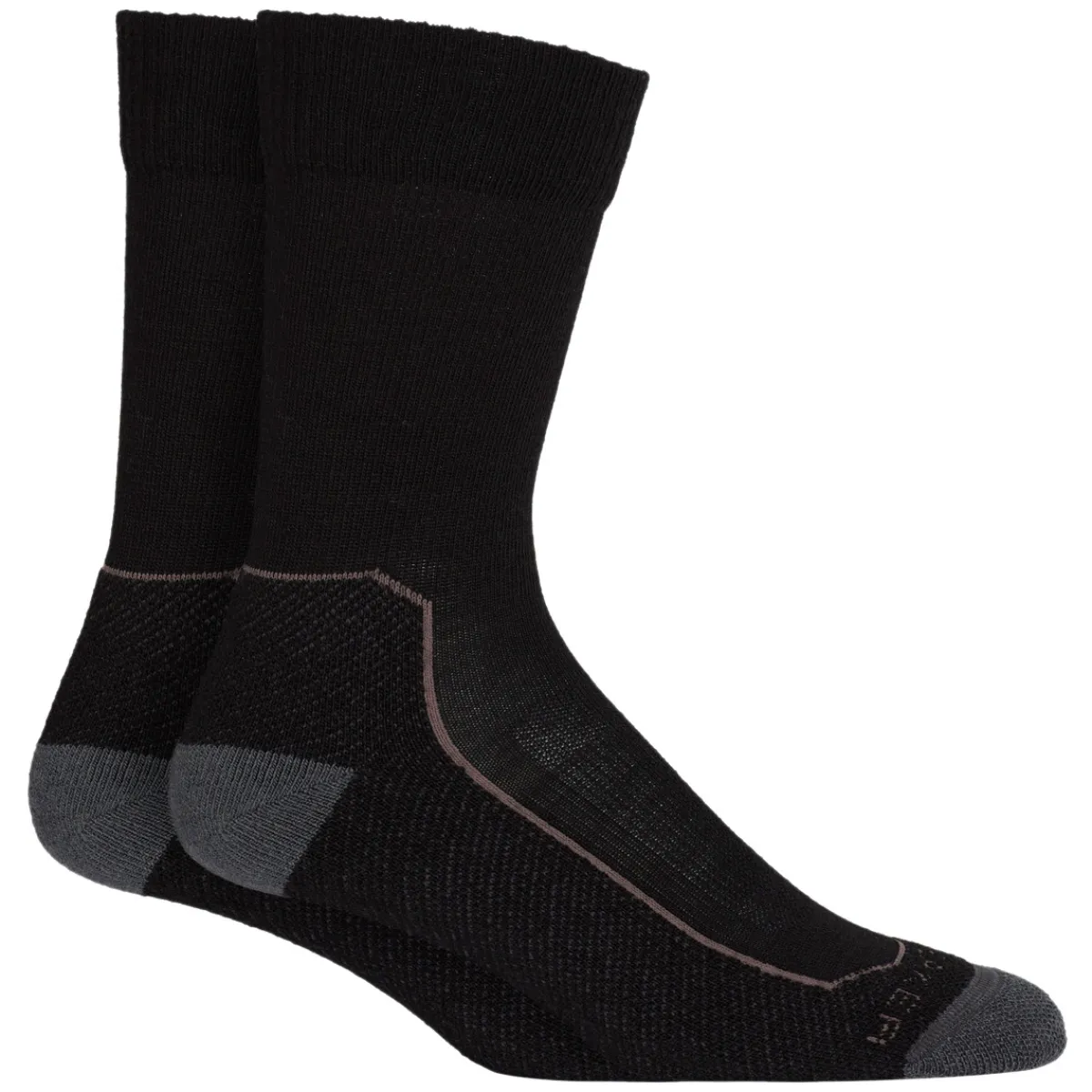Best ICEBREAKER Hike+ Light - Men's Cushioned Crew Socks