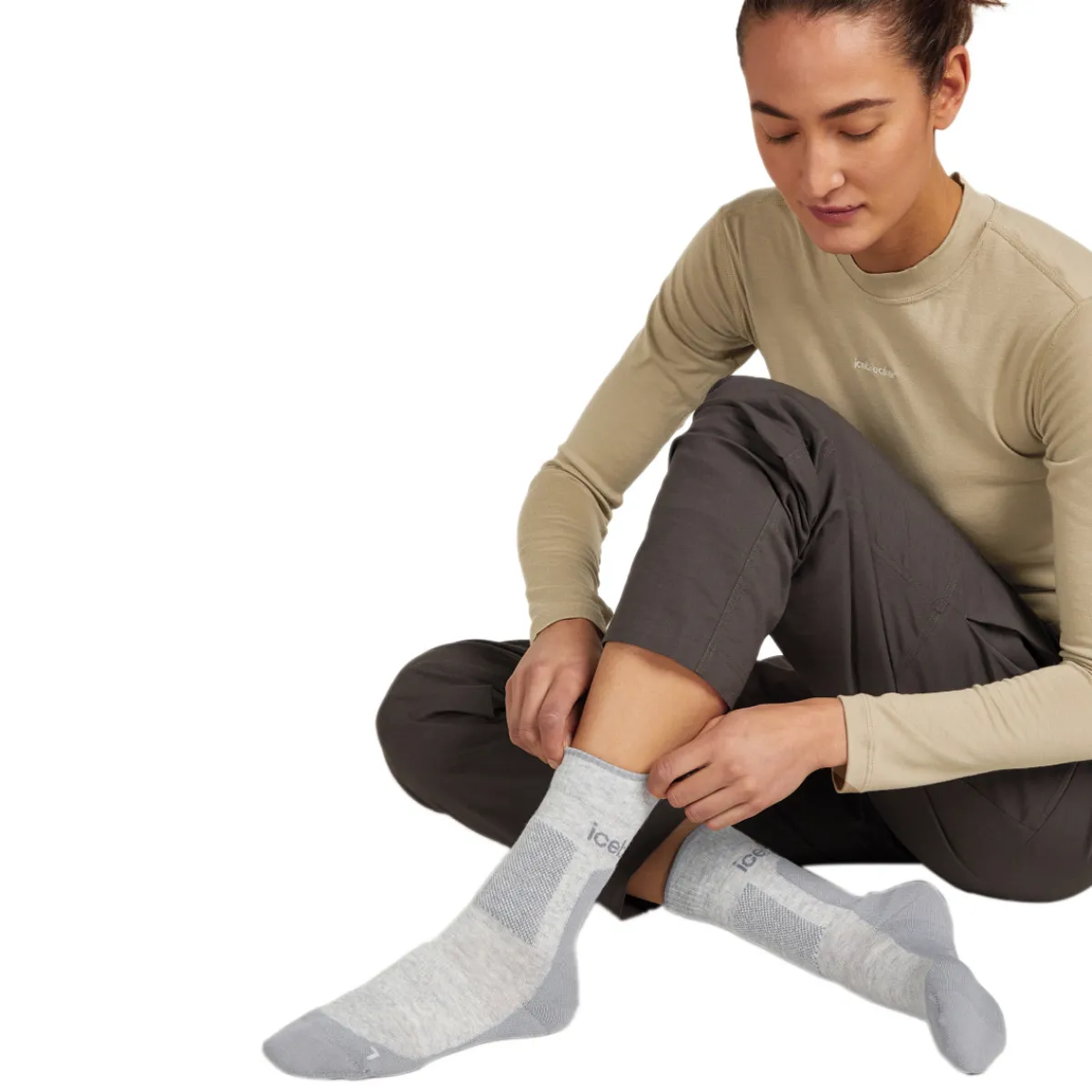 Women ICEBREAKER Socks^Hike+ Medium - Women's Cushioned Socks