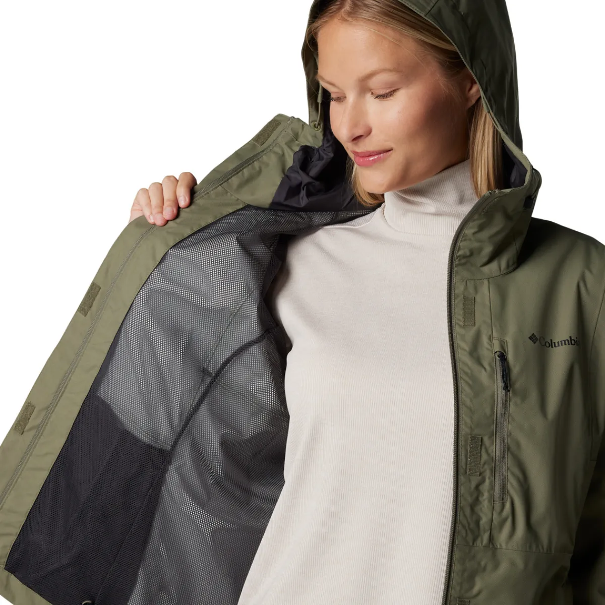 New COLUMBIA Hikebound II - Women's Rain Jacket