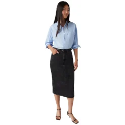 Women LEVI'S Skirts^HR Back slit - Women's Skirt