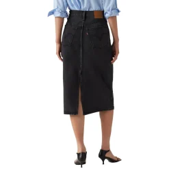 Women LEVI'S Skirts^HR Back slit - Women's Skirt