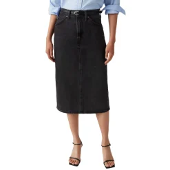 Women LEVI'S Skirts^HR Back slit - Women's Skirt