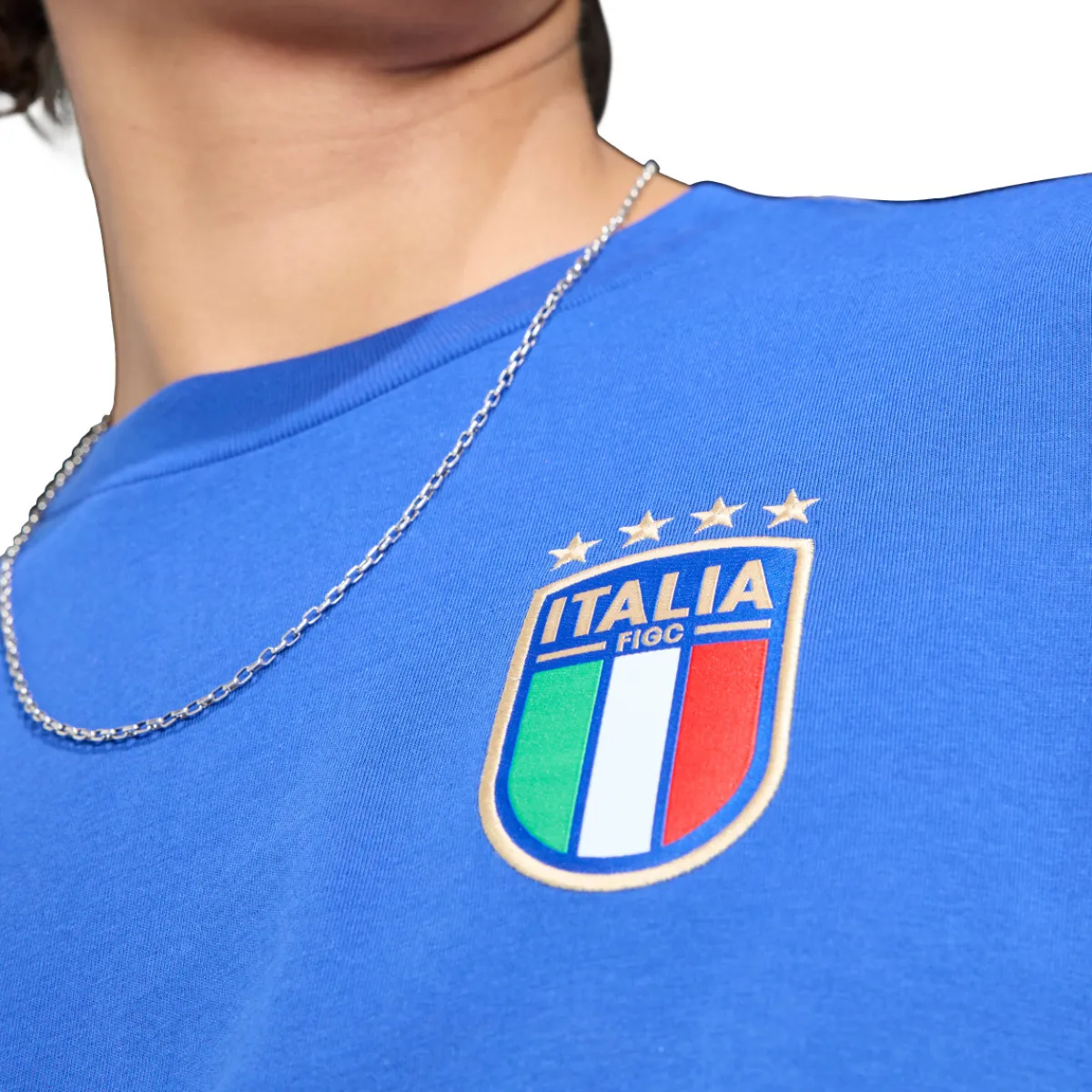 ADIDAS Soccer|Fan Zone^Italia DNA - Men's Soccer T-Shirt