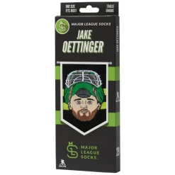 Discount MAJOR LEAGUE SOCKS Jake Oettinger Dallas Stars NHL - Adult Caricature Crew Socks