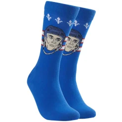 MAJOR LEAGUE SOCKS Joe Sakic Québec Nordiques NHL Rookie Edition - Adult Caricature Crew Socks