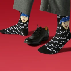 MAJOR LEAGUE SOCKS Fan Zone|Hockey^Juraj Slafkovský Montreal Canadiens NHL Special Edition - Adult Caricature Crew Socks