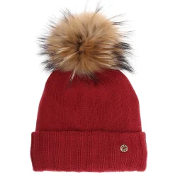 Women CHAOS Tuques, Caps And Hats^Kathleen - Women's Tuque with Pompom
