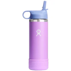 HYDRO FLASK Water Bottles|More Accessories^Kids Wide Mouth with Straw Lid 18 oz - Kids' Insulated Bottle