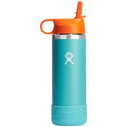HYDRO FLASK Water Bottles|More Accessories^Kids Wide Mouth with Straw Lid 18 oz - Kids' Insulated Bottle