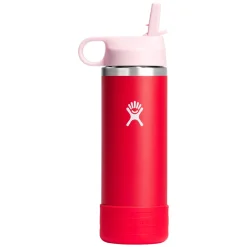 HYDRO FLASK Water Bottles|More Accessories^Kids Wide Mouth with Straw Lid 18 oz - Kids' Insulated Bottle