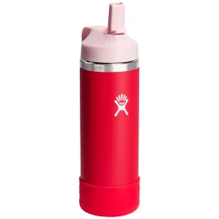 HYDRO FLASK Water Bottles|More Accessories^Kids Wide Mouth with Straw Lid 18 oz - Kids' Insulated Bottle