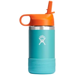 Best HYDRO FLASK Kids Wide Mouth with Straw Lid 12 oz - Kids' Insulated Bottle