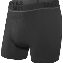 Clearance SAXX Kinetic Light - Men's Fitted Boxer Shorts BLO