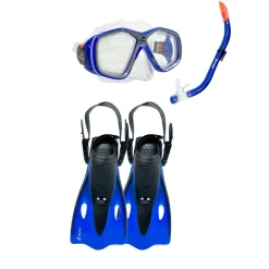 SCAUP Snorkeling Masks And Snorkels^Komodo Trio - Junior Mask, Snorkel and Fins Set
