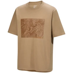 Sale ARC'TERYX Kragg Lithographica - Men's T-Shirt