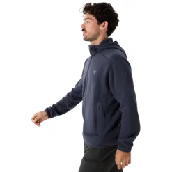 Discount ARC'TERYX Kyanite - Men's Full-Zip Fleece Hoodie BLKSP