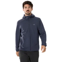 Discount ARC'TERYX Kyanite - Men's Full-Zip Fleece Hoodie BLKSP