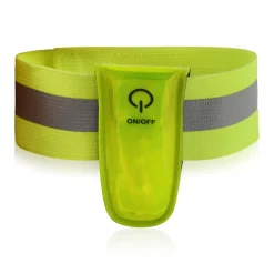 Clearance LIFE SPORTS GEAR LED Clip - Reflective Band and Clip YELLW