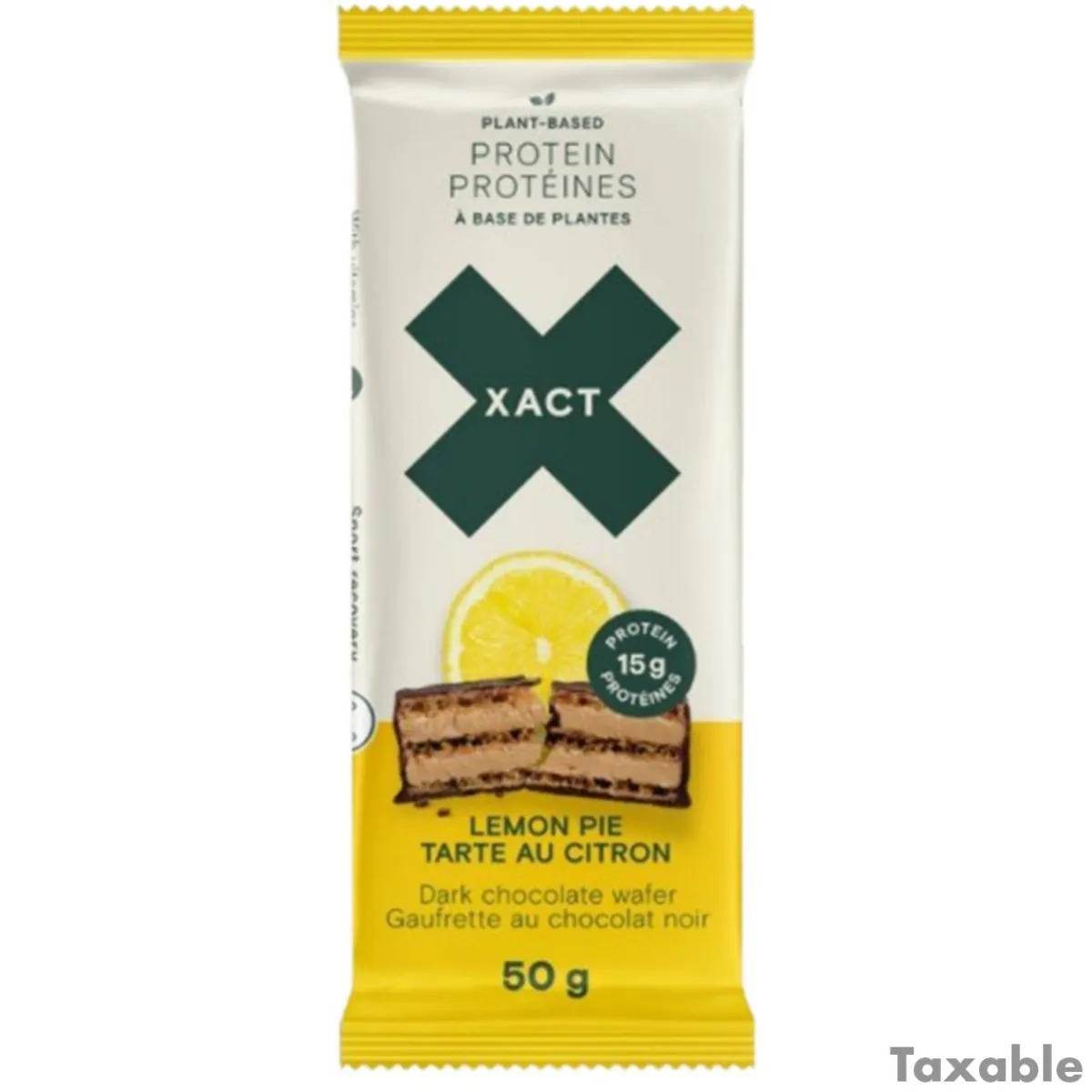 XACT NUTRITION Energy Gels And Bars|Nutrition^Lemon Pie - Plant-Based Protein Wafer for Recovery