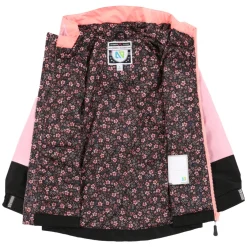 Hot NANö Éléonore - Kids' Hooded Mid-Season Jacket ROSE