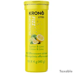 KRONO NUTRITION Electrolytes|Nutrition And Electrolytes^Lytes Fizz Lime Lemon - Electrolytes Effervescent Tablets
